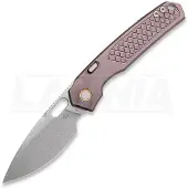 Vosteed Psyop 332 - Stonewash - Titanium foldekniv, lila