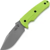 Puppy K&T Mini Tactical Puppy kniv, Green handle, Plain edge