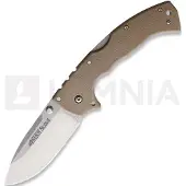 Cold Steel 4-Max Scout Stonewashed foldekniv, Desert Tan