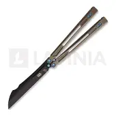 EOS Gremlin balisong, Bronze/Blue