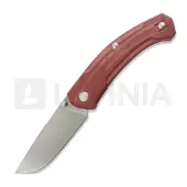 GiantMouse ACE Iona V2 Red Linen Micarta foldekniv