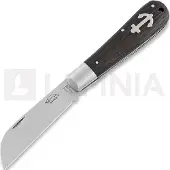 Otter Anchor Stainless foldekniv, oak, with strap