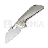 Kizer Cutlery Takahe S35VN foldekniv, Gray Titanium, Stonewash