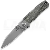 Bestech Tonic - Blastwash - Micarta foldekniv, svart