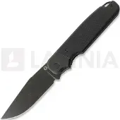 Rapax Buddy - Blackwash - G10 foldekniv, svart