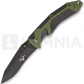 V Nives Fractal Linerlock A/O foldekniv, grønn