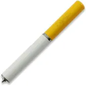 D Rocket Design Faux Cigarette penn, Titanium + Hard Cerakote
