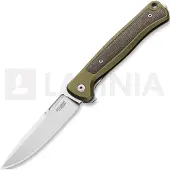 Lionsteel Skinny Aluminum S/W foldekniv, Green