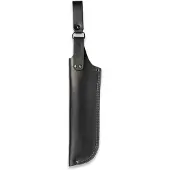 Woxna Alfta Leather sheath - 250 mm, svart