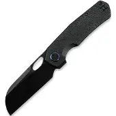 Kunwu Knives S-Tao II - DLC - Titanium foldekniv, Honeydew Texture + DLC
