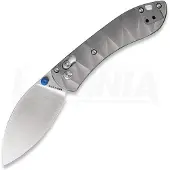 Vosteed Mini Nightshade - Satin - Titanium foldekniv, grå