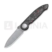 CRKT Pursue foldekniv, Dark Matter Red CF