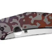 Spyderco SpydieChef CQI foldekniv, spillage