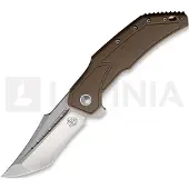 Begg Knives Astio Framelock Tan foldekniv