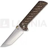 North Mountain Blade Chop 2 Button Lock Snake G-10 foldekniv