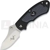 V Nives Stout Linerlock foldekniv, svart