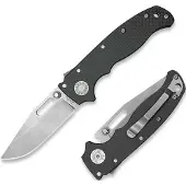 Demko Knives AD20.5 20CV Clip Point foldekniv, carbon fiber