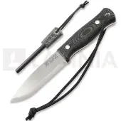 Joker Bushlord kniv, Black Micarta, Firesteel