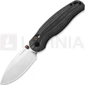 Kizer Cutlery Phoca CD 14C28N foldekniv, Black Norplex UltreX, Satin