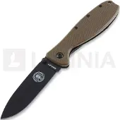 ESEE Zancudo foldekniv, coyote brown/svart