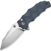 CIVIVI Natterjack foldekniv, Milled Neutral Blue G10, Satin