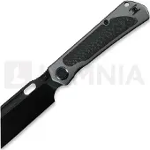 Kunwu Knives Cochise - DLC - Titanium + Carbon Fiber Inlay foldekniv