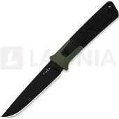 Kizer Cutlery Area Eight AEB-L kniv, Green/Black G-10, Black PVD