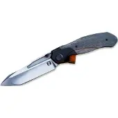 Null Knives Vandal - Black Micarta foldekniv