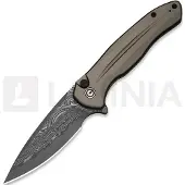 CIVIVI Kitefin Button Lock Brown Al