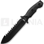 Halfbreed Blades Large Survival Knife Black