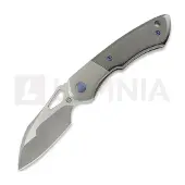 Olamic cutlery WhipperSnapper BL Wharnfoot foldekniv, Zirconium