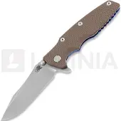 Hinderer Eklipse 3.5" Spearpoint Tri-Way Stonewash Blue Fde G10 foldekniv
