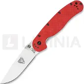 Ontario Rat 1 foldekniv, rød