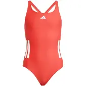 Adidas Badedrakt - 3S BLD - Selure/White - - 4 år (104) - Badetøy
