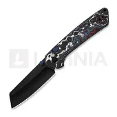 Kizer Cutlery Madrac S45VN foldekniv, Nebula Fat Carbon, Matte DLC Ultra