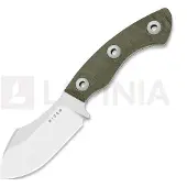 Kizer Cutlery Rook AEB-L kniv, Green Micarta, Satin