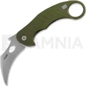 Lionsteel L.E.One Stonewash foldekniv, grønn