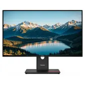 Lenovo ThinkVision T27Q-40, 68,6 cm (27), 2560 x 1440 piksler, Wide Quad HD, LED, 6 ms, Sort