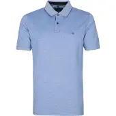 Casamoda Polo Stretch Blå Størrelse