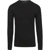 Garage Basic Langeret T-skjorte Stretch Svart Størrelse