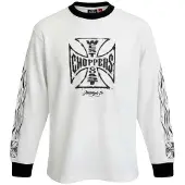 West Coast Choppers Worn Cross Collegegenser