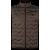 Härkila Clim8 Insulated Vest Men Willow Green 4XL - inkl. Powerbank