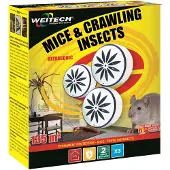 Weitech Ultralydbasert Skadedyrsett 3 Enheter