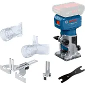 Bosch GLF 18V-8, børsteløs, svart, blå, 30000 o/min, 6, 6,35 (1/4), 8 (5/16), 10000 o/min, 89 dB - SOLO