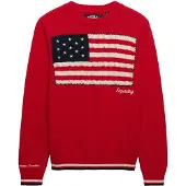 Superdry Americana Flag Crew Genser