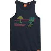 Superdry Outdoor Stripe Ermeløs T-skjorte