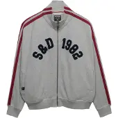 Superdry Athletic Essential Applique Loose Fit Genser Med Hel Glidelås