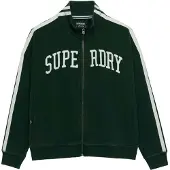 Superdry Athletic Essential Applique Loose Fit Genser Med Hel Glidelås