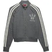 Superdry Athletic Essential Through Track Genser Med Hel Glidelås