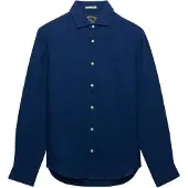 Superdry Riviera Linen Skjorte Med Lange Ermer